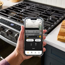 Whirlpool® 30-inch Smart Slide In Gas Range with True Convection, No Preheat Air Fry, Steam/Self Clean and High Speed Preheat WSGS7530RZ