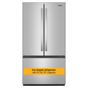Whirlpool® 36-Inch French Door Refrigerator with Interior Water Dispenser - 31 cu. ft. WRFF3336SZ