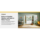 Whirlpool® 5.3 Cu. Ft. I.E.C. Top Load Impeller Washer with Built-in Faucet WTW5020SW