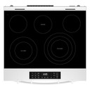 Whirlpool® 30-inch Electric Range with Air Cooking Technology YWSES5030SW Whirlpool® 30-inch Electric Range with Air Cooking Technology YWSES5030SW
