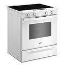 Whirlpool® 30-inch Electric Range with Air Cooking Technology YWSES5030SW Whirlpool® 30-inch Electric Range with Air Cooking Technology YWSES5030SW