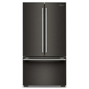 Kitchenaid® 24 cu. ft. 36-Inch Width Counter-Depth French Door Refrigerator with Interior Dispense KRFC236SBE