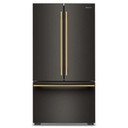 Kitchenaid® 24 cu. ft. 36-Inch Width Counter-Depth French Door Refrigerator with Interior Dispense KRFC236SBE