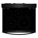 Whirlpool® 30-inch Electric Range with Air Cooking Technology YWFES5730SB