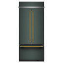 Kitchenaid® 20.8 Cu. Ft. 36" Built-In French Door Bottom Mount Refrigerator with Platinum Interior KBFN536SJP Kitchenaid® 20.8 Cu. Ft. 36" Built-In French Door Bottom Mount Refrigerator with Platinum Interior KBFN536SJP