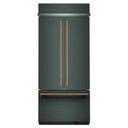 Kitchenaid® 20.8 Cu. Ft. 36" Built-In French Door Bottom Mount Refrigerator with Platinum Interior KBFN536SJP