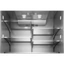 Kitchenaid® 20.8 Cu. Ft. 36" Built-In Bottom Mount Refrigerator with Platinum Interior KBBR336SPS