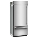 Kitchenaid® 20.8 Cu. Ft. 36" Built-In Bottom Mount Refrigerator with Platinum Interior KBBL336SPS