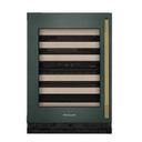 Kitchenaid® 24" Undercounter Wine Cellar with Full-Extension Wood-Front Racks KUWL524SJP