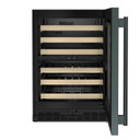 Kitchenaid® 24" Undercounter Wine Cellar with Full-Extension Wood-Front Racks KUWR524SJP