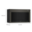 Kitchenaid® Multifunction Over-the-Range Microwave Oven with Infrared Sensor Modes YKMMF730PBE