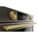 Kitchenaid® 30-inch Smart Electric Single Wall Oven with Assisted Cooking Modes - Black Ore KOES730SBE