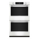 Kitchenaid® 30-inch Smart Electric Double Wall Oven with Assisted Cooking Modes - White KOED730SWH