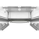 Kitchenaid® 25 Cu. Ft. 36-Inch Standard-Depth French Door Refrigerator with Internal Water Dispenser KRFF136SPS