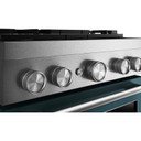 Kitchenaid® 30-Inch 4 Burner Commercial-Style Dual Fuel Range with No Preheat Air Fry Mode KFDS930SAG