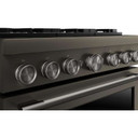 KitchenAid® 36-Inch 6 Burner Commercial-Style Dual Fuel Range with No Preheat Air Fry Mode KFDS936SBE