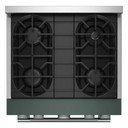 KitchenAid® 30-Inch 4 Burner Commercial-Style Gas Range with No Preheat Air Fry Mode KFGS930SJP