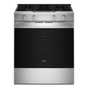 Whirlpool® 30-inch Gas Smart Range with Air Cooking Technology and Steam Clean WSGS4530TZ