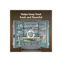 Kitchenaid® Counter-Depth French Door Refrigerator with Internal Water Dispenser KRFC336SBE