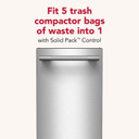 KitchenAid 15 in. Built-In Trash Compactor with Built-In Odor Management System KTTP515TSS