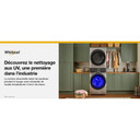 Whirlpool® Smart ENERGY STAR® Front Load Laundry Tower 5.2 cu. ft. Washer & 7.4 cu. ft. Electric Dryer with UV Clean Technology and FreshFlow™ Vent System YWEF5727TR