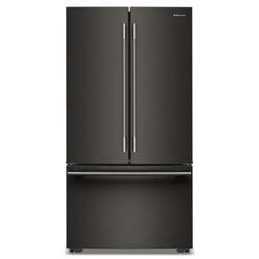 Kitchenaid® 24 cu. ft. 36-Inch Width Counter-Depth French Door Refrigerator with Interior Dispense KRFC236SBE
