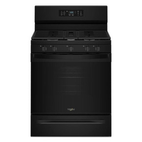 Whirlpool® 30-inch Gas Range with Air Cooking Technology and Steam Clean WFGS4530SB