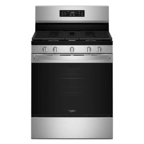 Whirlpool® 30-inch Gas Range with Air Cooking Technology and Steam Clean WFGS4530SZ