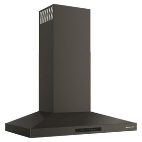 KitchenAid® 36-inch Wall-Mount, 4-Speed Canopy Hood KVWC736SBE