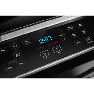 4.8 Cu. Ft. Whirlpool® Electric Range with Frozen Bake™ Technology YWEE515S0LS