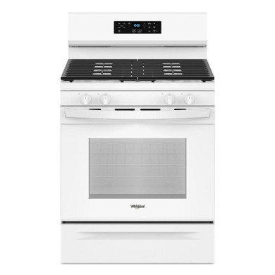 Whirlpool® 30-inch Self Clean Gas Range with No Preheat Mode WFGS3530RW