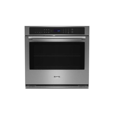 Maytag® 27-inch Single Wall Oven with Air Fry and Basket - 4.3 cu. ft. MOES6027LZ
