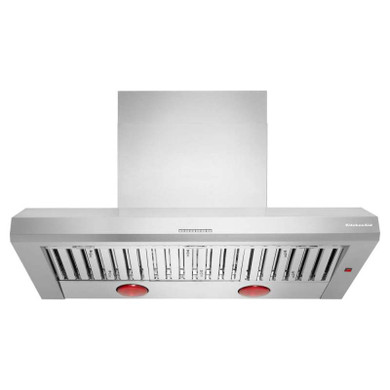 Kitchenaid® 48'' 585 or 1170 CFM Motor Class Commercial-Style Wall-Mount Canopy Range Hood KVWC958KSS