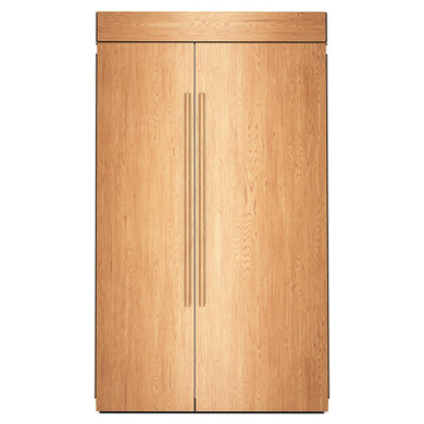 Kitchenaid® 30 Cu. Ft. 48" Built-In Panel-Ready Side-by-Side Refrigerator with Platinum Interior KBSN748TPA