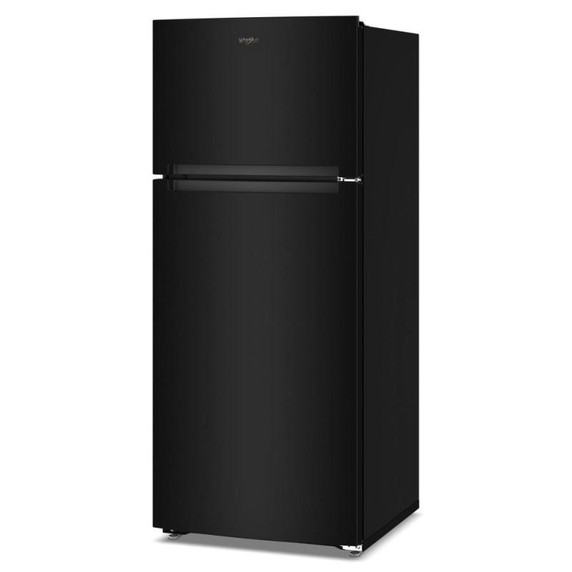 Whirlpool® 28-inch Wide Top Freezer Refrigerator with Total Coverage Cooling- 18.0 Cu. Ft. WRTX5118TB