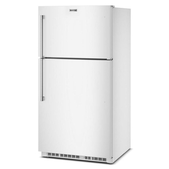 Maytag® 33-Inch Wide Top Mount Refrigerator with Garage Mode - 21 Cu. Ft. MRTX5121TW