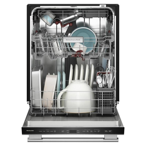 KitchenAid® 360° Max Jets™ Third Rack Dishwasher with 90-Minute Normal Cycle KDTS464SPS
