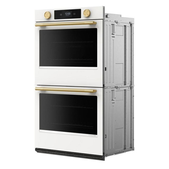 Kitchenaid® 30-inch Smart Electric Double Wall Oven with Assisted Cooking Modes KOED730SPL