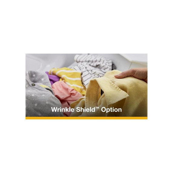 Whirlpool® 7.0 Cu. Ft. Top Load Gas Moisture Sensing Dryer with Steam WGD5050LW