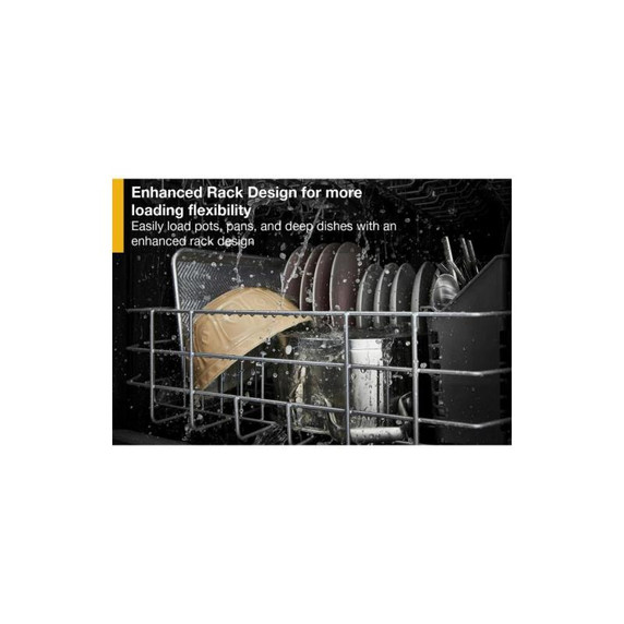 Whirlpool® 24” Dishwasher with AI Intelligent Wash and Tall Top Rack WDT740SALW