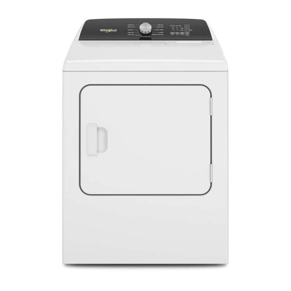 Whirlpool® 7.0 Cu. Ft. Top Load Electric Moisture Sensing Dryer with Steam YWED5050LW