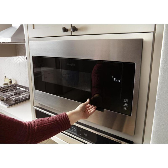 Whirlpool® 1.1 cu. ft. Built-In Microwave with Slim Trim Kit - 14" Height YWMT50011KS