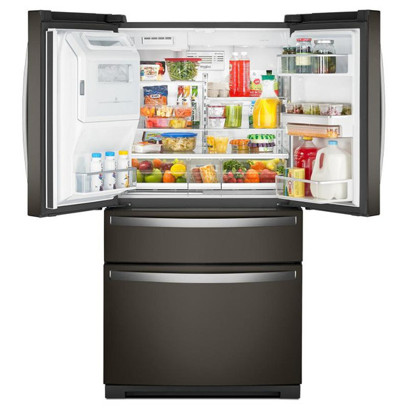 Whirlpool® 36-inch Wide 4 Door Refrigerator with Prep and Store Bins - 26 Cu. Ft. WRMF7736PV Whirlpool® 36-inch Wide 4 Door Refrigerator with Prep and Store Bins - 26 Cu. Ft. WRMF7736PV