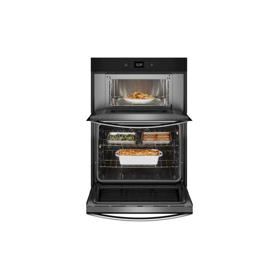 Whirlpool® 5.7 Total Cu. Ft. Combo Wall Oven with Air Fry When Connected WOEC5027LZ Whirlpool® 5.7 Total Cu. Ft. Combo Wall Oven with Air Fry When Connected WOEC5027LZ
