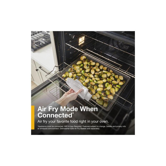 Whirlpool® 5.7 Total Cu. Ft. Combo Wall Oven with Air Fry When Connected WOEC5027LZ Whirlpool® 5.7 Total Cu. Ft. Combo Wall Oven with Air Fry When Connected WOEC5027LZ