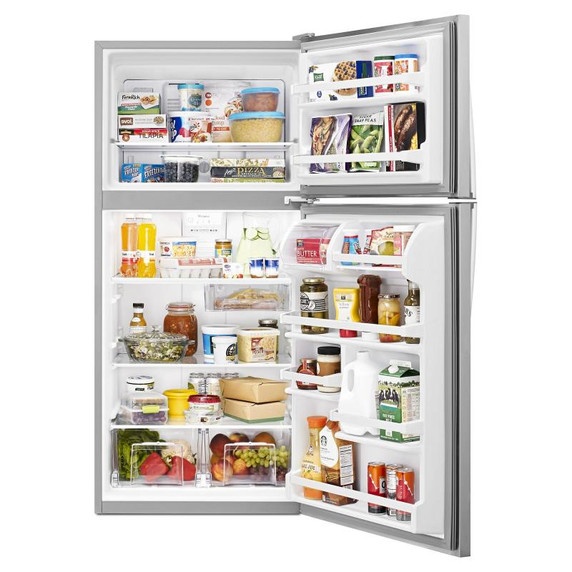 Whirlpool® 30" Wide Top-Freezer Refrigerator with Flexi-Slide™ Bin WRT318FZDM Whirlpool® 30" Wide Top-Freezer Refrigerator with Flexi-Slide™ Bin WRT318FZDM