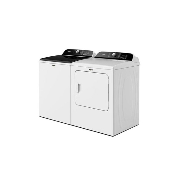 7.0 Cu. Ft. Whirlpool® Top Load Electric Dryer with Moisture Sensor YWED6150PW