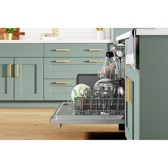 Whirlpool® Fingerprint Resistant Quiet Dishwasher with 3rd Rack & Large Capacity WDTA80SAKZ