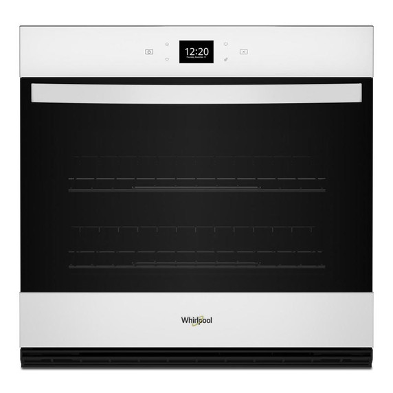 Whirlpool® 5.0 Cu. Ft. Single Wall Oven with Air Fry When Connected WOES5030LW Whirlpool® 5.0 Cu. Ft. Single Wall Oven with Air Fry When Connected WOES5030LW