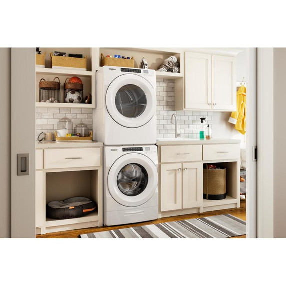Whirlpool® 7.4 cu. ft. Front Load Electric Dryer with Intuitive Touch Controls YWED5620HW Whirlpool® 7.4 cu. ft. Front Load Electric Dryer with Intuitive Touch Controls YWED5620HW